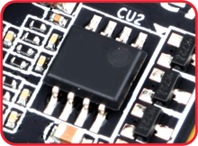 Built-in Rear Audio Amplifier